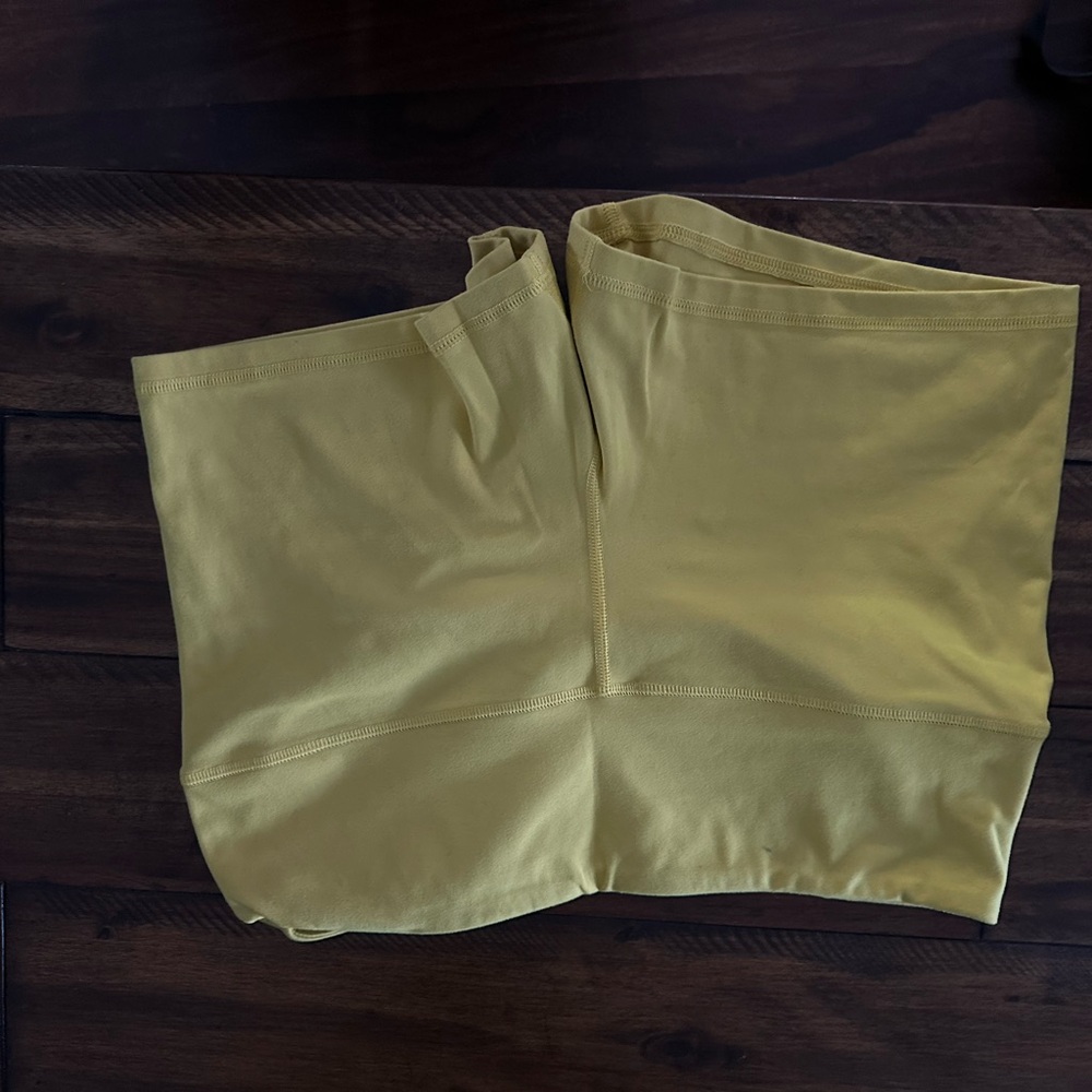 Yellow Fleo Shorts